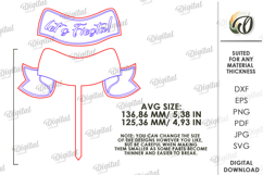 Cinco De Mayo Topper Bundle Laser Cut. Wooden Mexican Topper Product Image 8