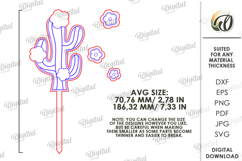 Cinco De Mayo Topper Bundle Laser Cut. Wooden Mexican Topper Product Image 9