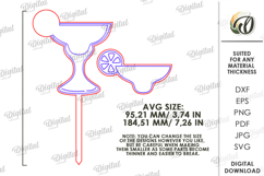 Cinco De Mayo Topper Bundle Laser Cut. Wooden Mexican Topper Product Image 10