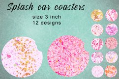 Splash car coasters Product Image 1