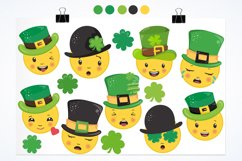 St. Patrick Emojis graphics | illustrations Product Image 4