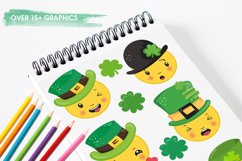 St. Patrick Emojis graphics | illustrations Product Image 3