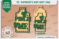 St. Patrick’s Day Gift Tags Laser Cut Bundle. Gift Tags SVG Product Image 4