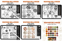 Western Procreate Stamps and Brushes Bundle Product Image 7