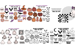 Christmas Halloween Bundle Clipart and Seamless Patterns Product Image 6