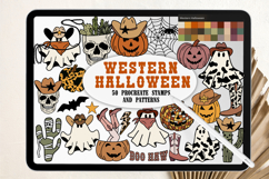 Western Procreate Stamps and Brushes Bundle Product Image 6