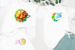 The sublimation frames are round. Colors of Summer Product Image 2