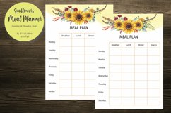 Sunflowers Meal Planner Product Image 1