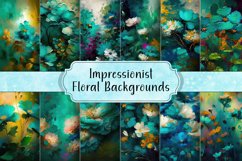 Impressionist Floral Backgrounds Product Image 1