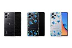 Redmi 12 4G 2023 TPU Clear Case Mockup Product Image 1