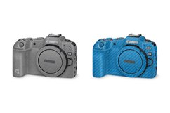 Canon EOS R8 Camera 2023 Vinyl Skin Mockup PSD Template Product Image 2