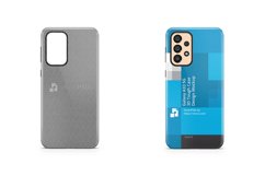 Galaxy A33 5G 3D Tough Case Design Mockup Product Image 2