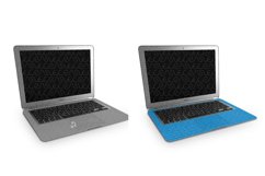 MacBook Air 11 inch 2011 Smart PSD Skin Mockup Product Image 3