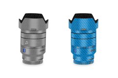 Sony FE 24-70mm F4 Lens 2013 Vinyl Skin Mockup PSD Template Product Image 1