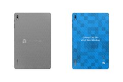 Galaxy Tab S8 Plus 2022 Vinyl Skin Mockup PSD Template Product Image 4