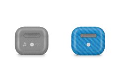 AirPods 3 2021 Vinyl Skin Mockup PSD Template Product Image 3