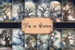 Watercolor Tree of Wisdom Product Image 1