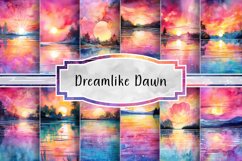 Aquamarine Sunrise with Sparkling Reflections Product Image 1