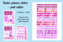 Pink tracker planner stickers Product Image 1