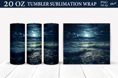 Starry Sky Sublimation PNG. Tumbler Wrap PNG Product Image 1