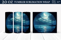 Starry Sky Tumbler Wrap PNG. 20 OZ Tumbler Wrap Product Image 1