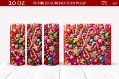 Christmas Festive Tumbler PNG. Christmqs Tumbler PNG Product Image 1