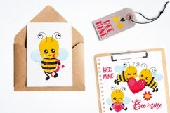 Valentine Bees Graphic &amp; Illustration - Sublimation Product Image 4