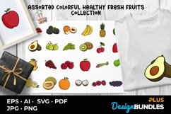 Assorted Colorful Healthy Fresh Fruits Collection Product Image 1