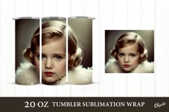 Vintage Baby Tumbler. 20 OZ Retro Sublimation Product Image 1