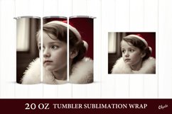Vintage Baby Face. 20 OZ Tumbler. Retro Christmas Tumbler Product Image 1