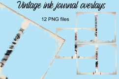 Vintage Ink Overlays Product Image 1