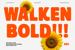 SS Walken - Modern Bold Font Product Image 1