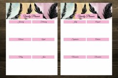 Watercolor Feathers Digital Planners Product Image 5