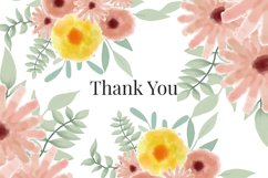 Watercolor Flower Arrangements Florals Product Image 4