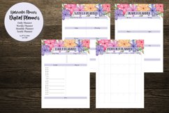 Watercolor Flowers Digital Planners Product Image 1