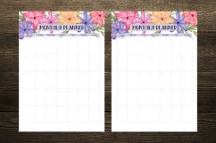 Watercolor Flowers Digital Planners Product Image 4