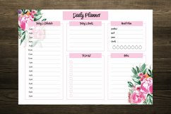 Watercolor Peonies Digital Planners Product Image 2