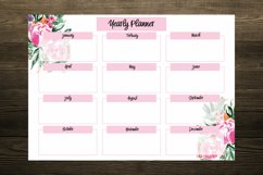 Watercolor Peonies Digital Planners Product Image 5