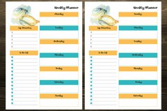 Watercolor Sea Shells Digital Planners Product Image 3