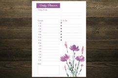 Watercolor Wild Flowers Digital Planners Product Image 2