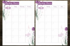 Watercolor Wild Flowers Digital Planners Product Image 4