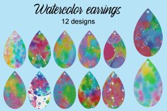 Watercolor earrings Product Image 1