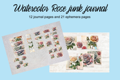 Watercolor Rose Junk Journal Kit Product Image 1