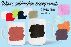 Waves sublimation backgrounds Product Image 1