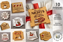 Blanket tags Bundle Laser Cut. Gift Tags SVG Product Image 1