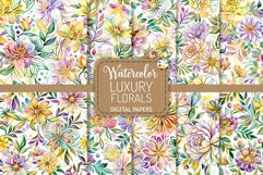 Luxury Florals - Delicate Pastel Flower Patterns Product Image 1