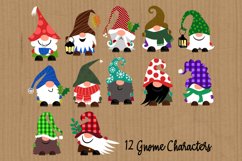 Cute Happy Winter Seasonal Garden Gnomes Product Image 2