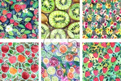 Fruity Set 2 - Tasty Watercolor Surface Patterns Product Image 2
