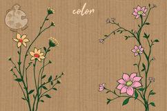 Hand Drawn SVG Decorative Floral Elements Product Image 3