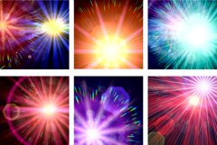 Lens Flare Solar Light FX Digital Papers Product Image 3